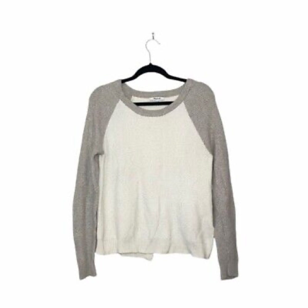 Madewell Province cross back sweater